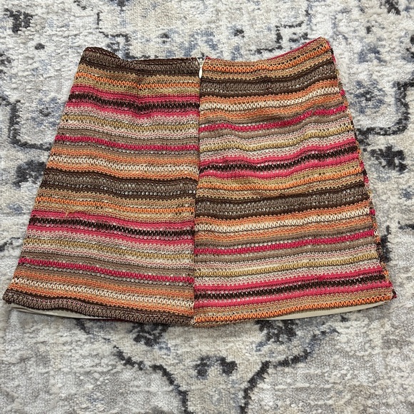 Kendall & Kylie Crochet Striped Mini Skirt – Size Small - Picture 8 of 10
